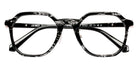 J.F. Rey® JF1581 Geometric Eyeglasses - Black Marble