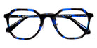 J.F. Rey® JF1581 Geometric Eyeglasses - Blue Night