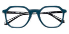 J.F. Rey® JF1581 Geometric Eyeglasses - Teal/Brown