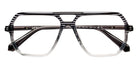 J.F. Rey® JF1584 Aviator Eyeglasses - Black/Gray Gradient