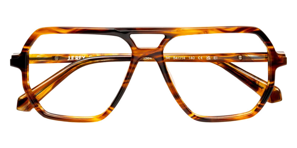 J.F. Rey® JF1584 Aviator Eyeglasses - Tortoiseshell