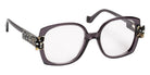 J.F. Rey® JF1585 Oversized Eyeglasses - Black/White Pearly