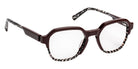 J.F. Rey® JF1588 JFR JF1588 3899 52 Eyeglasses - Burgundy/Bla Graphic