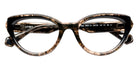 J.F. Rey® JF1595 Cat-Eye Eyeglasses - Black Taupe/Black