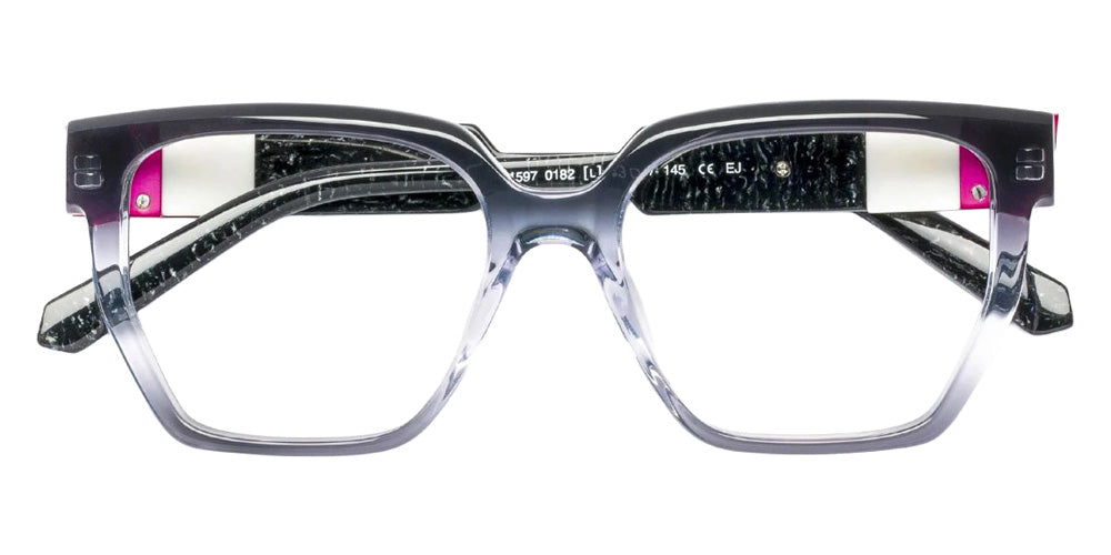 J.F. Rey® JF1597 JFR JF1597 0182 53 Eyeglasses - Silver/ White