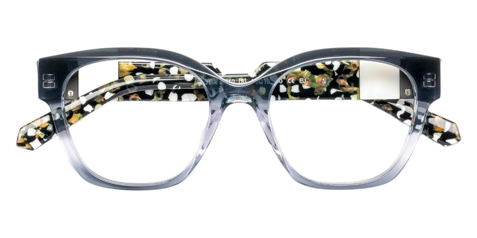 J.F. Rey® JF1598 JFR JF1598 0110 49 Eyeglasses - Silver/ White