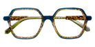 J.F. Rey® JF1599 JFR JF1599 4455 52 Eyeglasses - Blue-Green-Brown-Gold Gradient