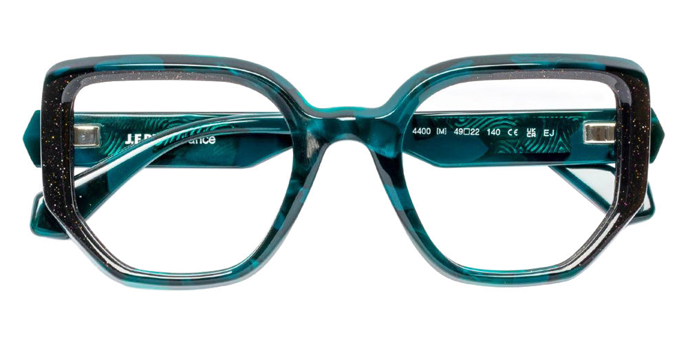 J.F. Rey® JF1602 JFR JF1602 4400 49 Eyeglasses - Green/Sparkly Black