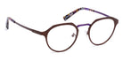 J.F. Rey® JF2734 JFR JF2734 9075 47 - 9075 Af  Brown / Plum Eyeglasses