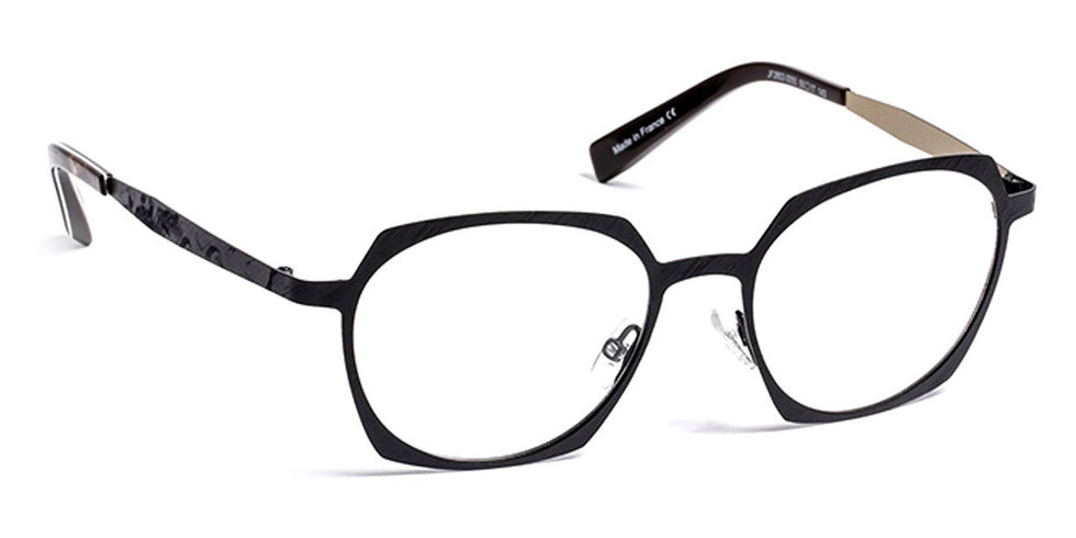 J.F. Rey® JF2803 JFR JF2803 0055 50 - 0055 Black / Gold Eyeglasses