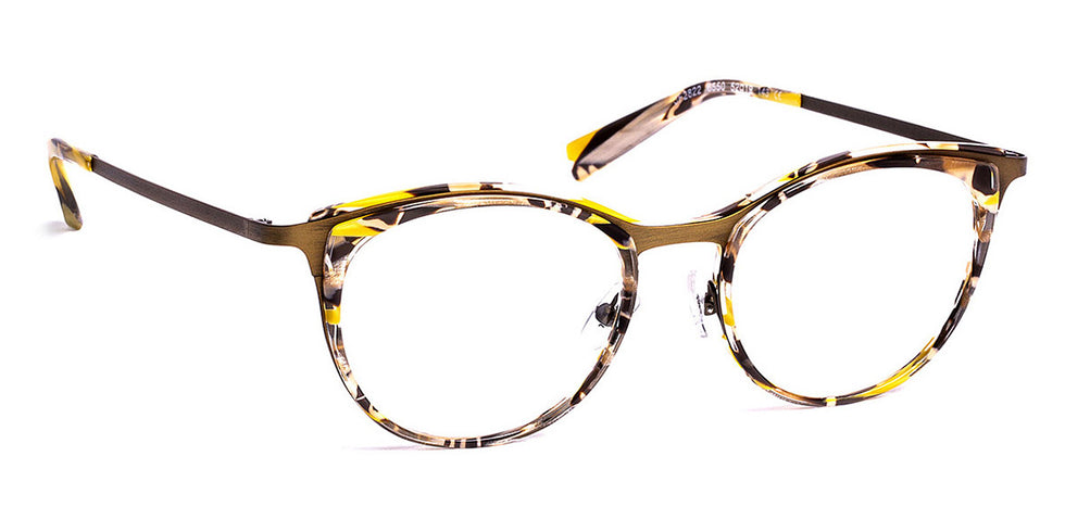 J.F. Rey® JF2822 JFR JF2822 6550 52 - 6550 Yellow/Brushed Bronze Eyeglasses
