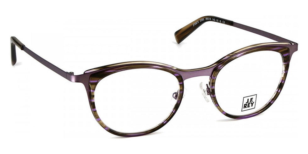J.F. Rey® JF2873 JFR JF2873 2395 48 - 2395 Lavender/Horn Eyeglasses