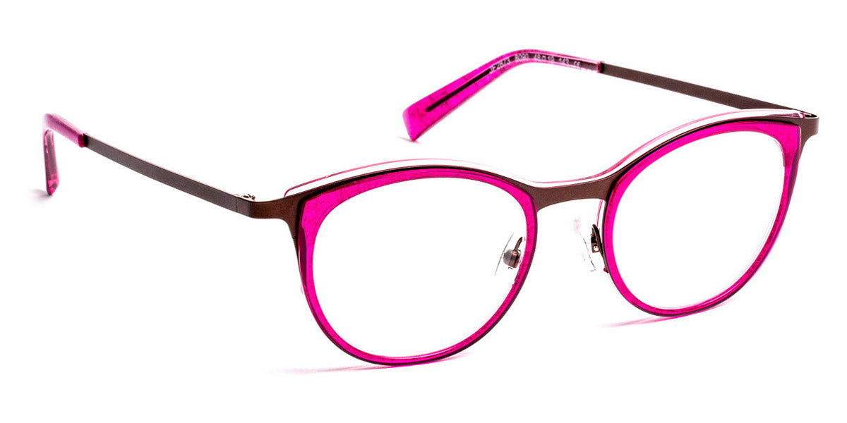 J.F. Rey® JF2873 JFR JF2873 8090 48 - 8090 Pink/Brown Eyeglasses