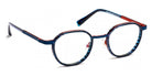 J.F. Rey® JF2876 JFR JF2876 2860 49 - 2860 Blue Stripes/Copper Eyeglasses