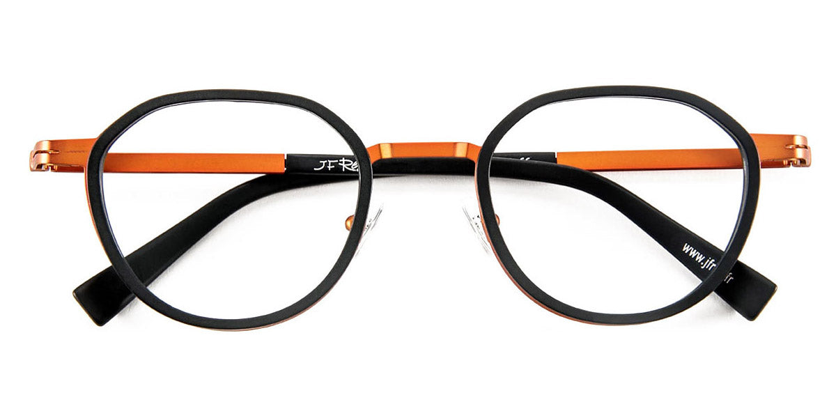 J.F. Rey® JF2876 JFR JF2876 0060 49 - 0060 Matte Black/Orange Eyeglasses