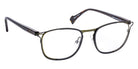 J.F. Rey® JF2897 Square Eyeglasses - Black/Khaki