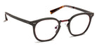 J.F. Rey® JF2899 JFR JF2899 0043 48 - 0043 CARBON/BURGUNDY Eyeglasses