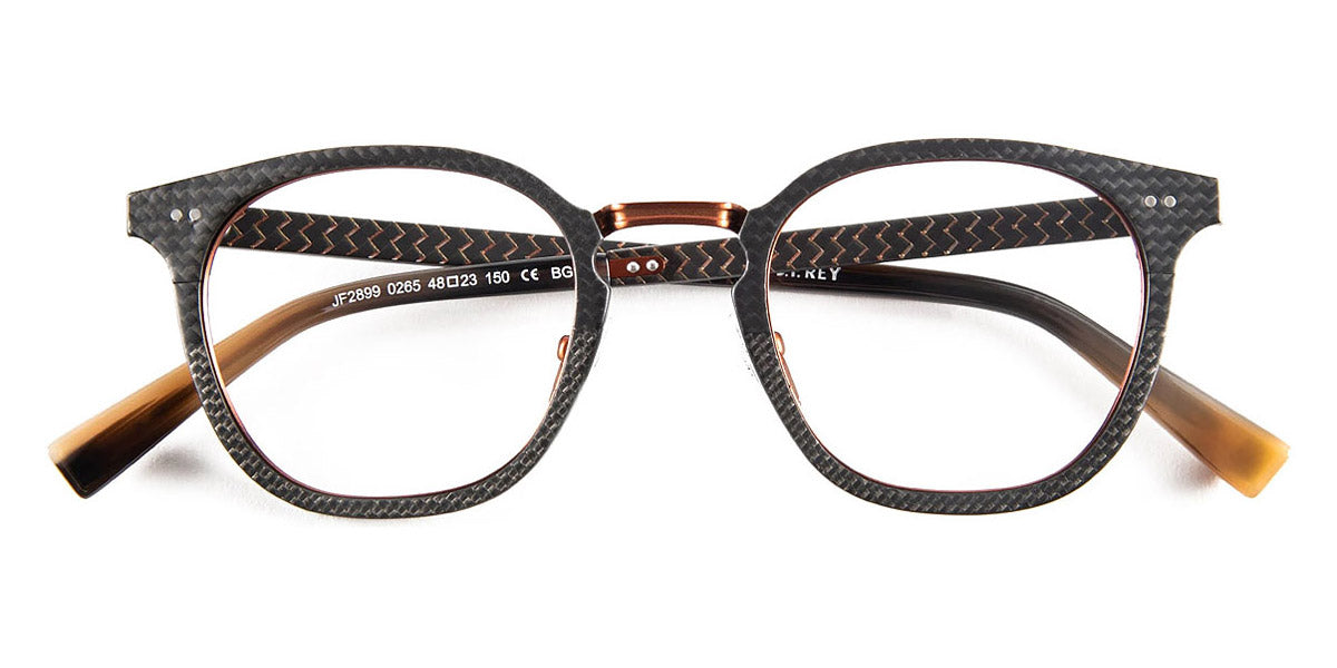 J.F. Rey® JF2899 JFR JF2899 0265 48 - 0265 Carbon/Fiber Glass Copper Eyeglasses