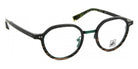 J.F. Rey® JF2901 JFR JF2901 4498 47 - 4498 Carbon/Wood/Green Eyeglasses