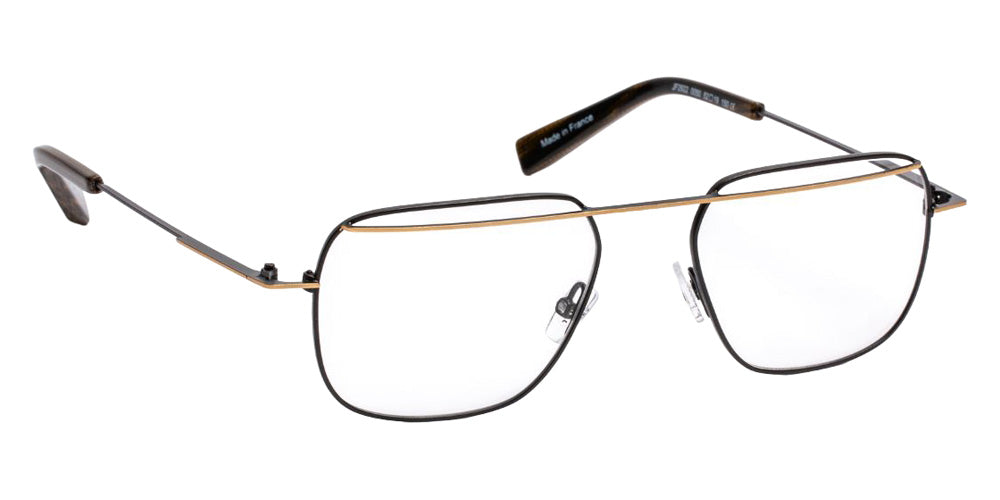 J.F. Rey® JF2922 Square Eyeglasses - Black/Gold