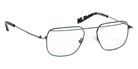 J.F. Rey® JF2922 Square Eyeglasses - Blue Peacock/Ruthenium