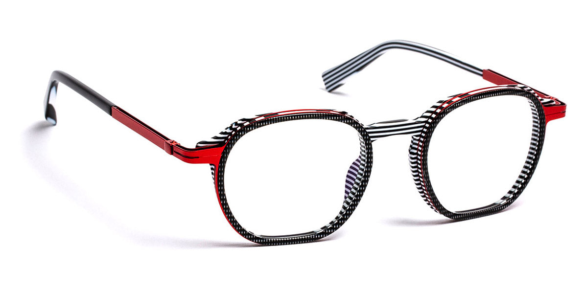 J.F. Rey® JF2949 JFR JF2949 0530 49 - 0530 BLACK 3D/RED Eyeglasses