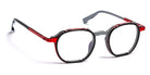 J.F. Rey® JF2949 JFR JF2949 0530 49 - 0530 BLACK 3D/RED Eyeglasses
