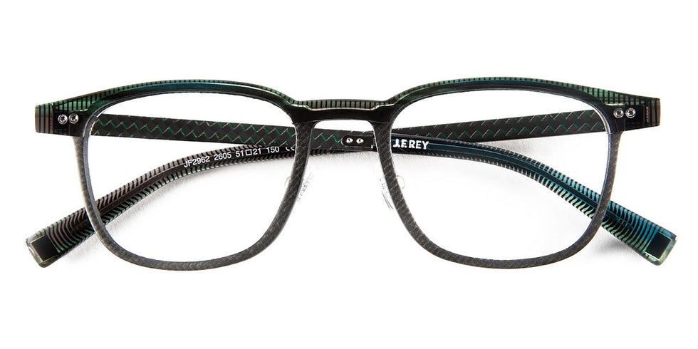 J.F. Rey® JF2962 JFR JF2962 2605 51 - 2605 Blue/Fiber Glass Gray Eyeglasses