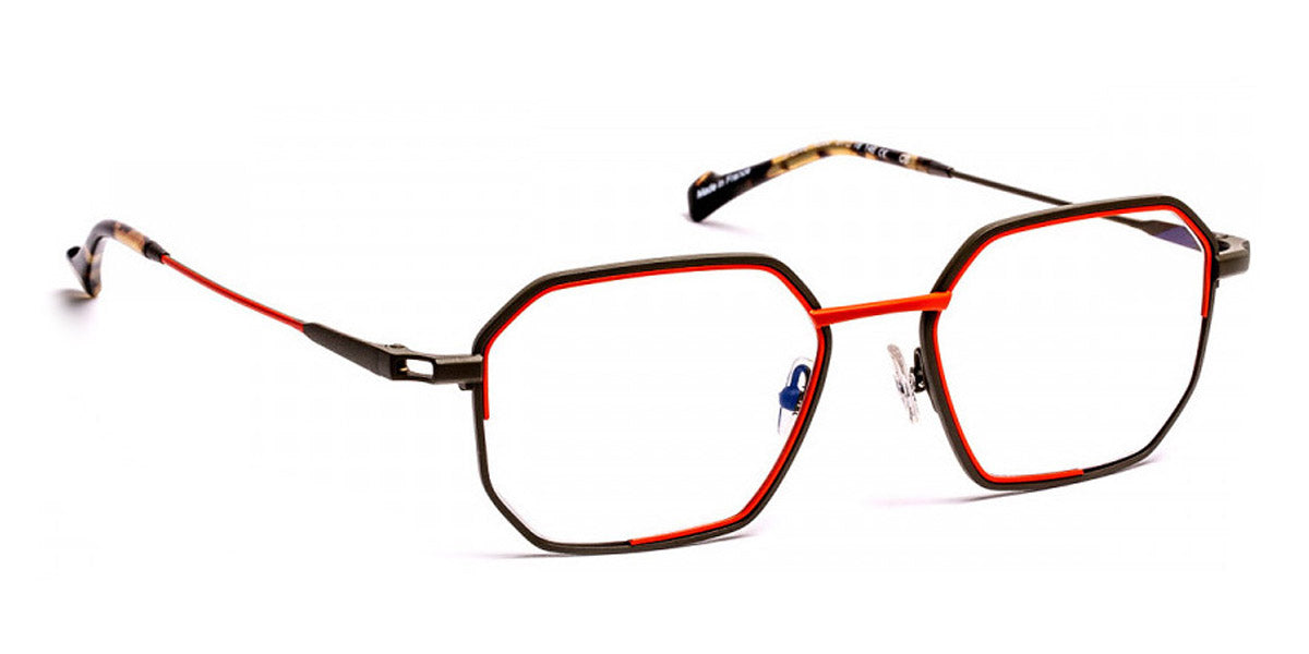 J.F. Rey® JF2996 JFR JF2996 b4330 51 - B4330 B 4330 Khaki / Red Eyeglasses