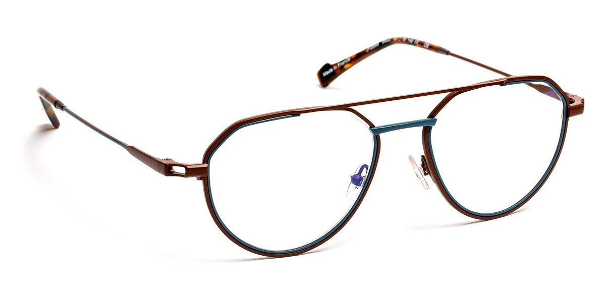 J.F. Rey® JF2998 JFR JF2998 B9822 53 - B9822 B 9822 BROWN / BLUE GREY Eyeglasses