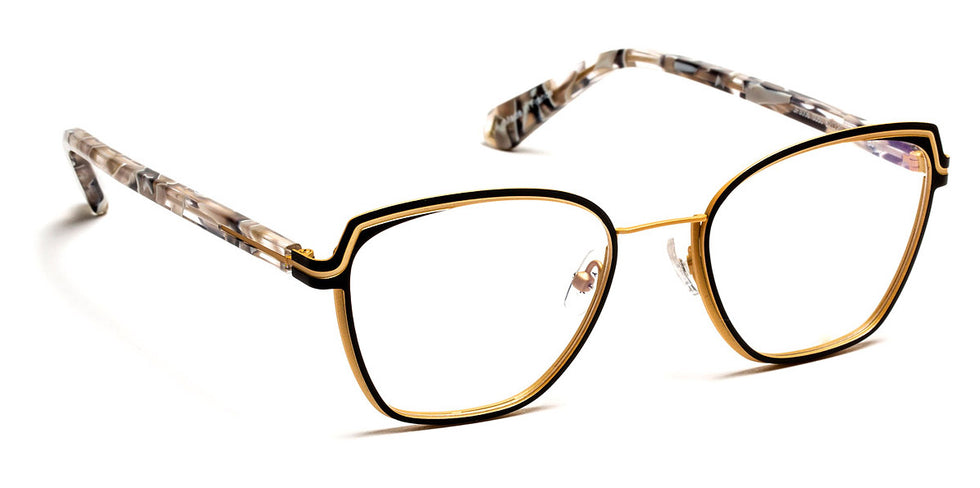 J.F. Rey® JF3006 JFR JF3006 0050 52 - 0050 BLACK / GOLD Eyeglasses