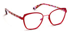 J.F. Rey® JF3006 JFR JF3006 3082 52 - 3082 RED / FUCHSIA Eyeglasses