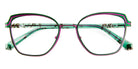J.F. Rey® JF3006 JFR JF3006 4575 52 - 4575 Green/Purple Eyeglasses