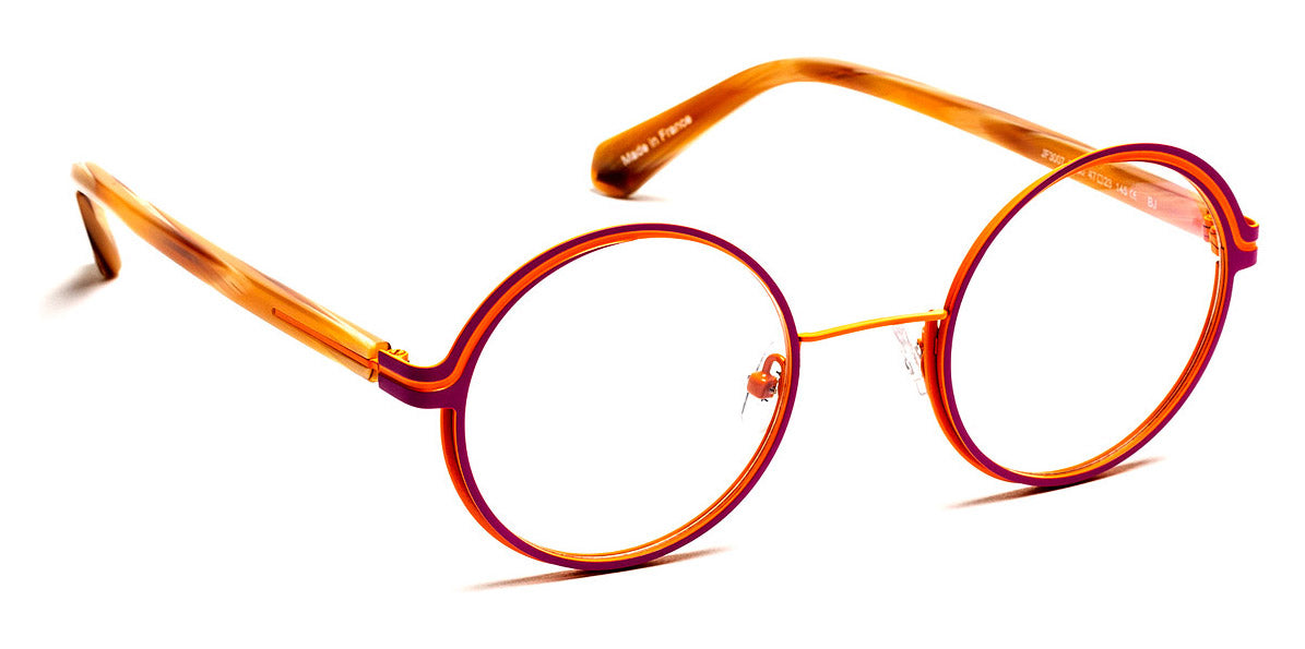 J.F. Rey® JF3007 JFR JF3007 7560 47 - 7560 PURPLE / ORANGE Eyeglasses
