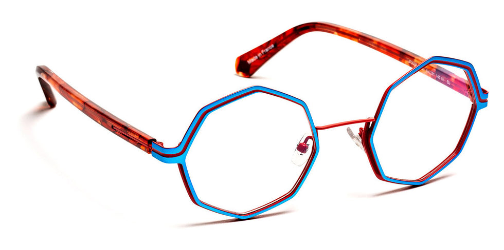 J.F. Rey® JF3008 JFR JF3008 2230 49 - 2230 Blue/Red Eyeglasses