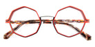 J.F. Rey® JF3008 JFR JF3008 3000 49 - 3000 Red/Black Eyeglasses