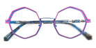 J.F. Rey® JF3008 JFR JF3008 7020 49 - 7020 Purple/Blue Eyeglasses