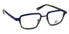 J.F. Rey® JF3011 JFR JF3011 9828 52 - 9828 Brown/Blue/Wood Eyeglasses