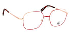 J.F. Rey® JF3017 JFR JF3017 3155 53 - 3155 Red / Pink Gold Eyeglasses