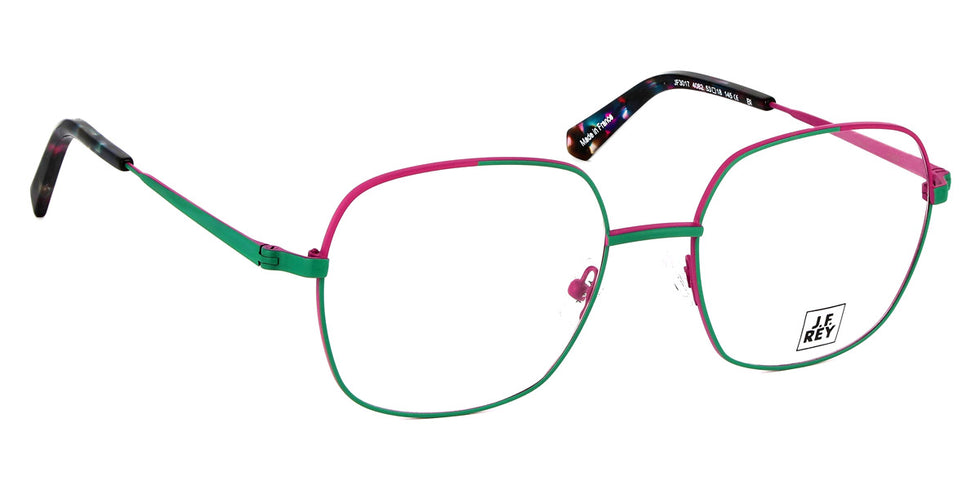 J.F. Rey® JF3017 JFR JF3017 4082 53 - 4082 Dark Green / Fuchsia Eyeglasses