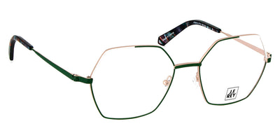 J.F. Rey® JF3018 JFR JF3018 4710 55 - 4710 Green Pine / White Eyeglasses