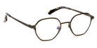 J.F. Rey® JF3022 JFR JF3022 4700 48 - 4700 Brushed Gun/Khaki Eyeglasses