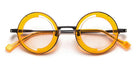 J.F. Rey® JF3024 JFR JF3024 6060 39 - 6060 Orange/Gray Eyeglasses