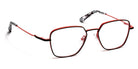 J.F. Rey® JF3027 JFR JF3027 0030 52 - 0030 Black/Red Eyeglasses