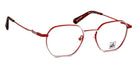 J.F. Rey® JF3028 JFR JF3028 1130 49 - 1130 Ruthenium / Red Eyeglasses