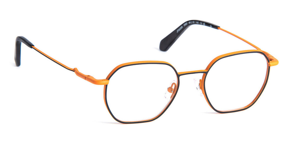 J.F. Rey® JF3028 JFR JF3028 b0860 49 - B0860 B 0860 Black / Copper Eyeglasses