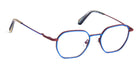 J.F. Rey® JF3028 JFR JF3028 b2092 49 - B2092 B 2092 Blue / Brown Eyeglasses