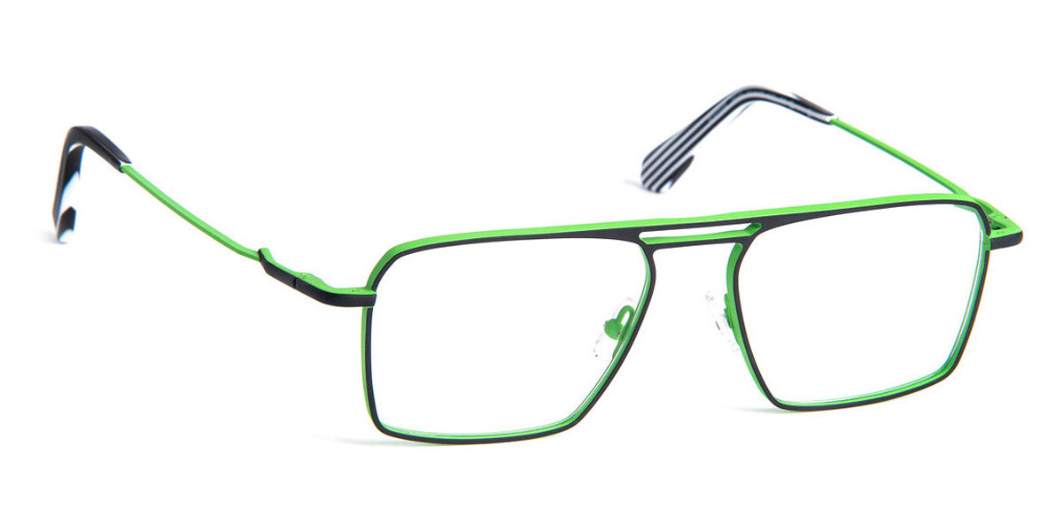 J.F. Rey® JF3029 JFR JF3029 b0040 54 - B0040 B 0040 Black / Green Eyeglasses