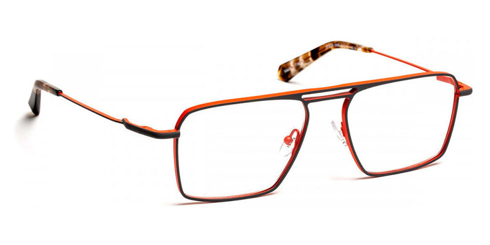 J.F. Rey® JF3029 JFR JF3029 0430 54 - 0430 Gunmetal/Red Eyeglasses