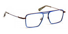 J.F. Rey® JF3029 JFR JF3029 2092 54 - 2092 Blue Electric/Brown Eyeglasses